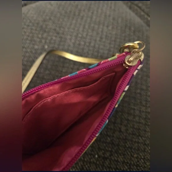 Coach Colorful Graphic Wristlet - Picture 2 of 2